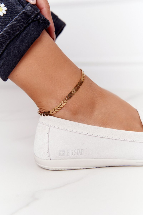 Жіночі замшеві мокасини Big Star HH274665 Чорний