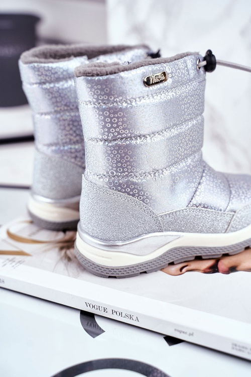 Жіночі снігові черевики теплі з натуральної вовни Silver Felini