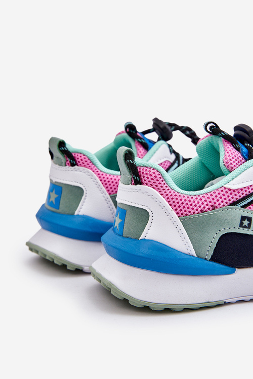 Дитяче спортивне взуття Memory Foam System Big Star LL374219 Pink-Green