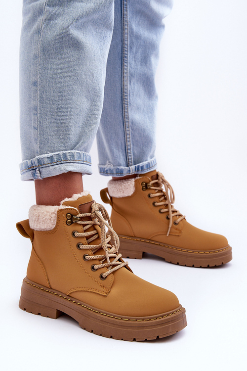 Жіночі замшеві чоботи коричневого кольору Jette