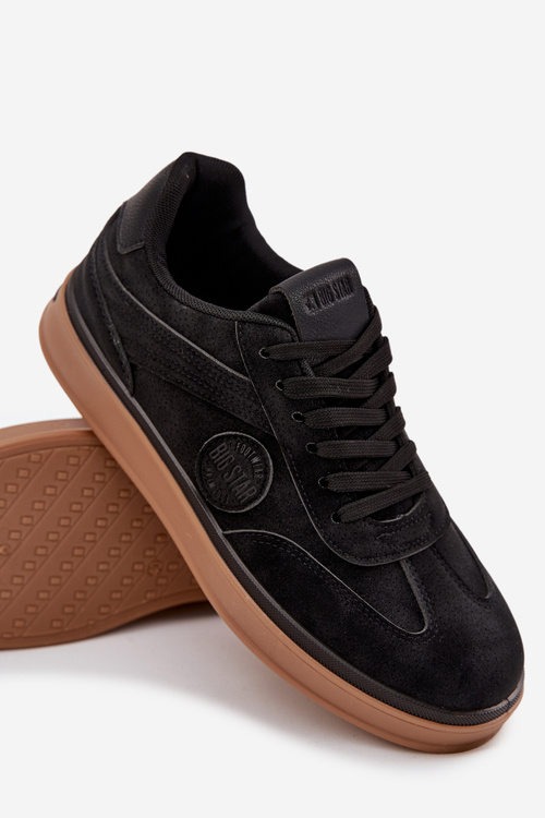 Чоловічі Низькі Кросівки Big Star SS174019 HI-POLY SYSTEM Чорні