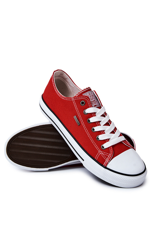 Чоловічі класичні кросівки Cross Jeans JJ1R4002C червоні