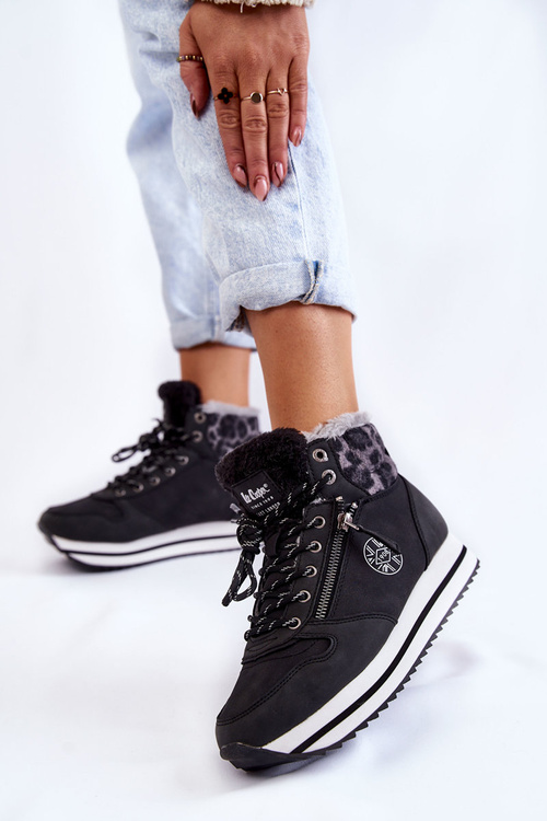 Жіночі теплі черевики Lee Cooper LCJ-22-31-1448 Чорні