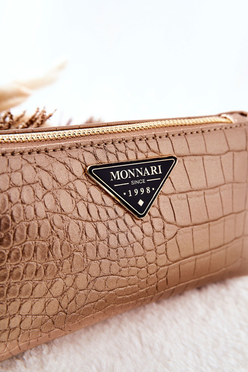 Маленька косметичка Monnari CSM0070-023 Gold