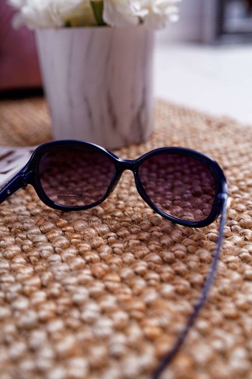 Чорні темно-сині сонцезахисні окуляри Cocoim CO-7