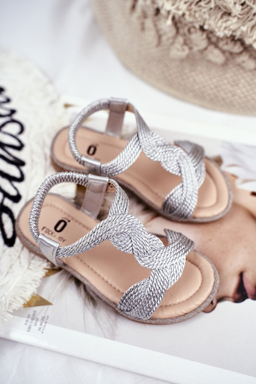 Дитячі босоніжки Silver Lamado