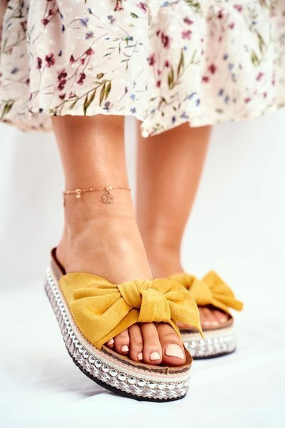 Жіночі високі жовті шорти Mortigo