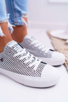 Жіночі кросівки Big Star Checkered White DD274035