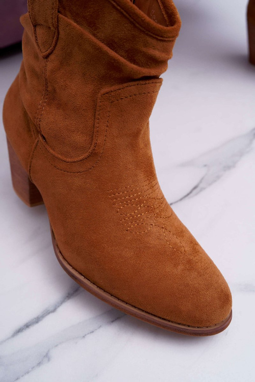 Жіночі черевики на шпильці Cowboy Camel Maverick