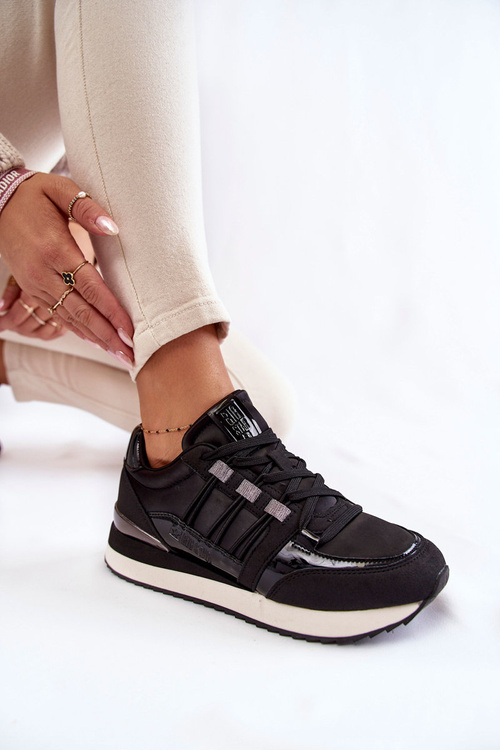 Жіноче модне спортивне взуття Big Star KK274110 Чорний