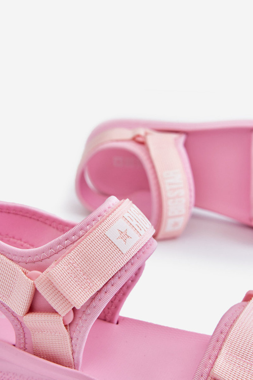 Жіночі спортивні сандалі Big Star LL274729 Рожеві