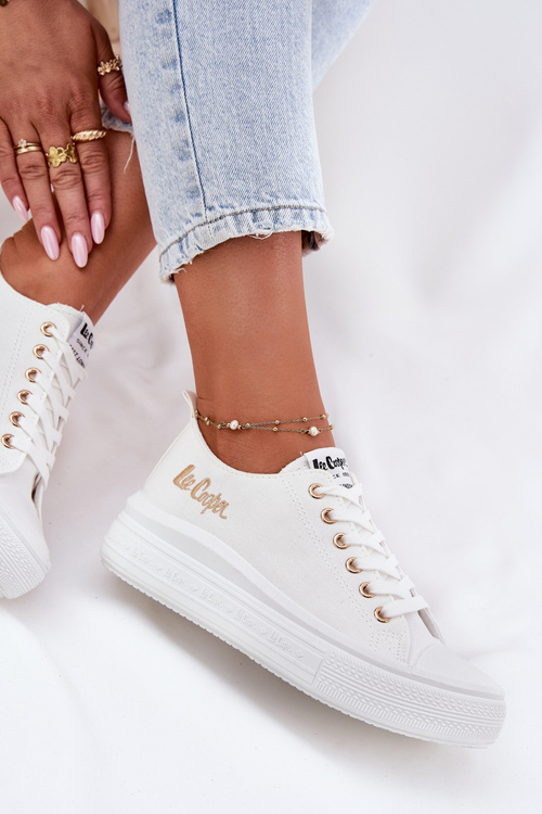 Жіночі Кросівки На Платформі Lee Cooper LCW-24-44-2462L Білі