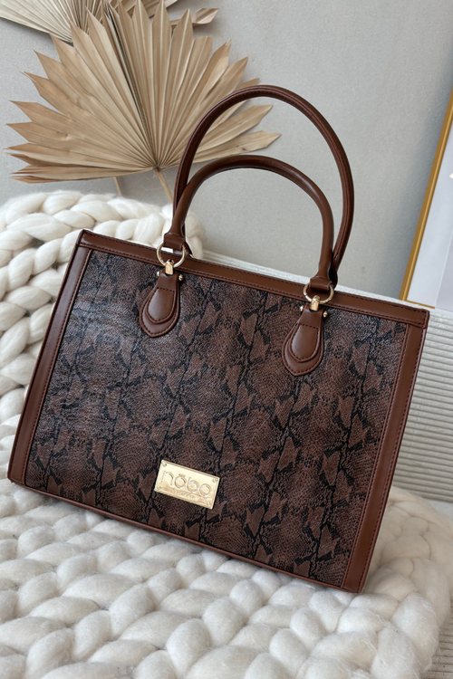 Сумка Тваринний Візерунок NOBO BAG6150-M17 Коричнева