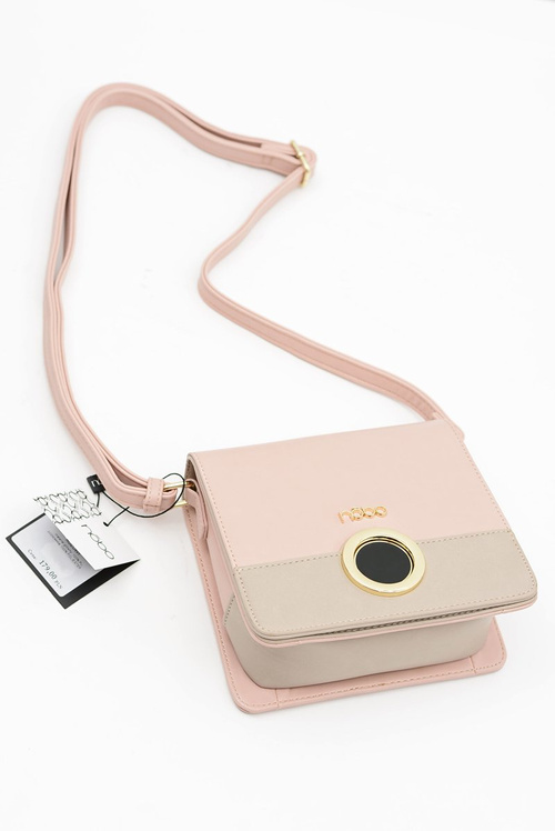 Елегантна сумочка пудрово-рожева