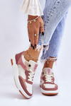 Жіноче спортивне взуття Sneakers Big Star LL274438 Pink-White