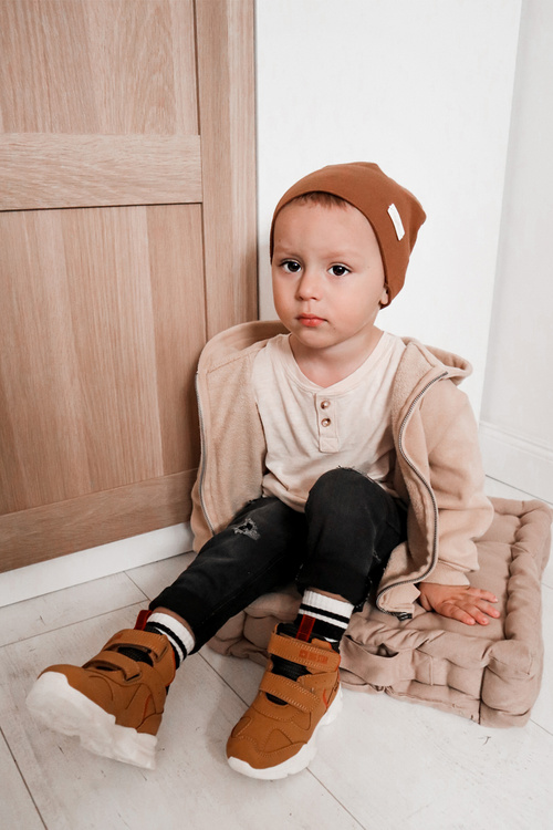 Дитяче трекінгове взуття Big Star II374094 Camel