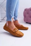 Жіночі легкі мокасини з еко-замші Camel Think