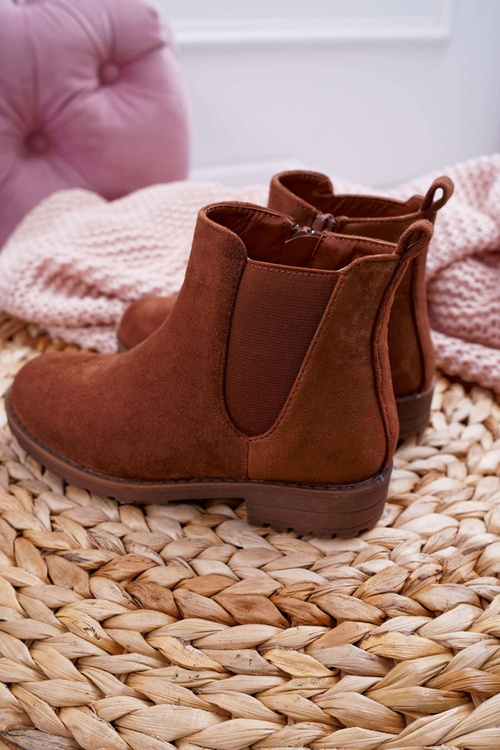 Молодіжні чоботи на підборах Camel Mergolo