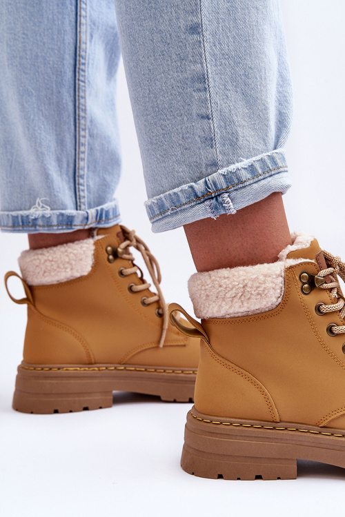 Жіночі замшеві чоботи коричневого кольору Jette