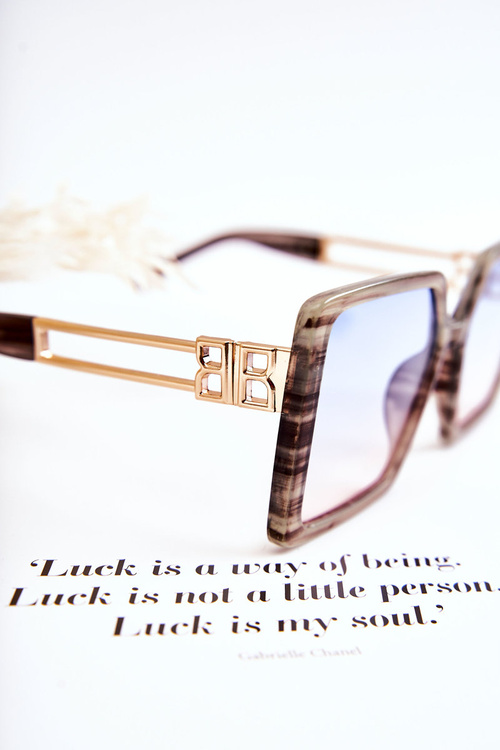 Квадратні сонцезахисні окуляри V130042 Сірі