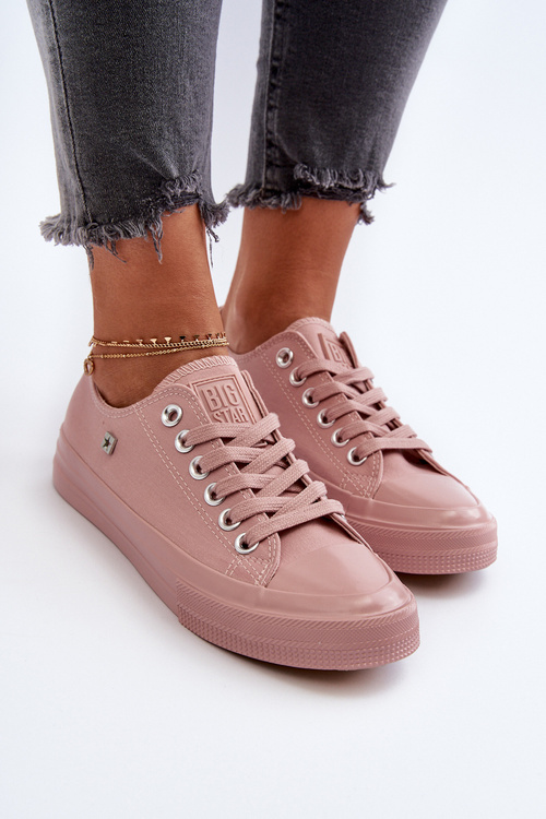 Класичні жіночі кросівки Big Star NN274291 Рожеві