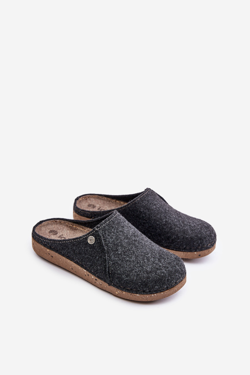 Чоловіче домашнє взуття Тапочки Inblu MT000011 Graphite