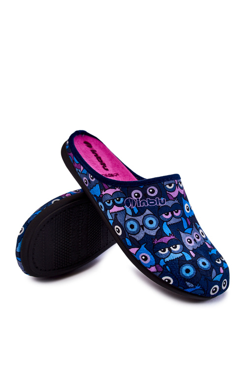 Домашні тапочки Inblu GF-12-004 Темно-сині