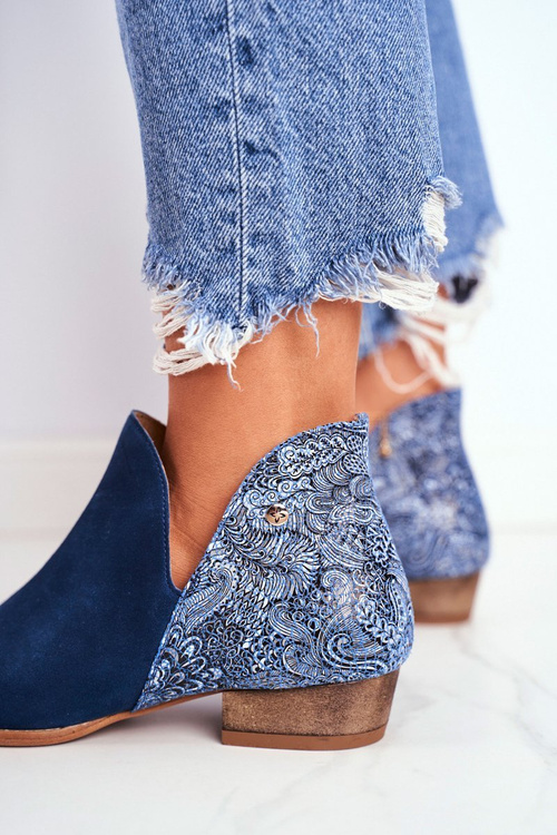 Жіночі шкіряні черевики Maciejka Гранат 04091-47