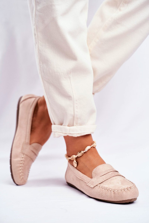 Жіночі лофери Beige Panay