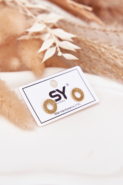 Золоті Сережки Маленькі Кільця З Нержавіючої сталі