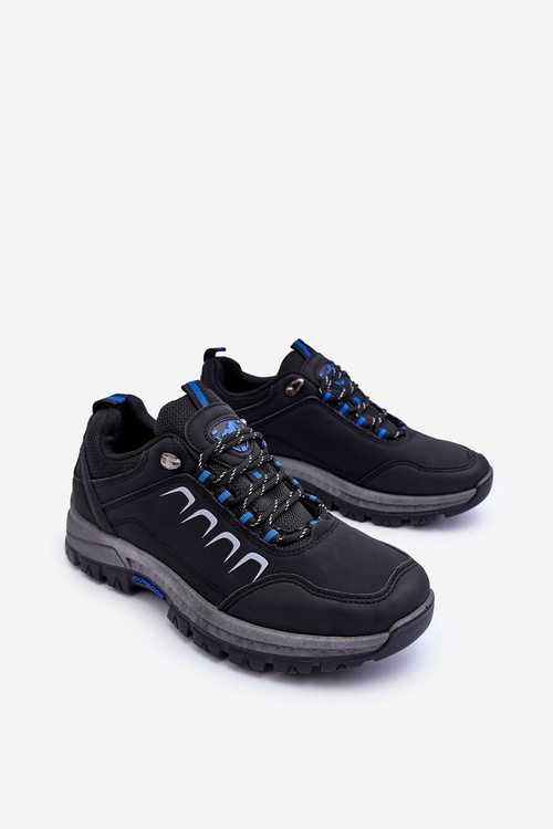 Чоловічі низькі трекінгові черевики чорні Galas