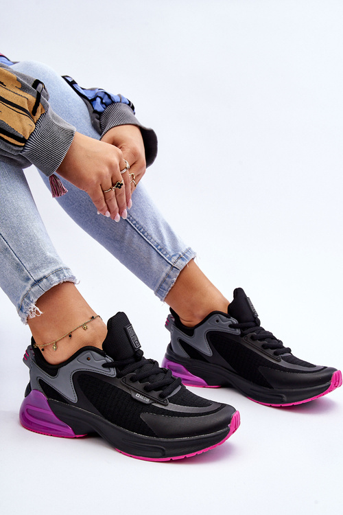 Зручне спортивне взуття Memory Foam System Big Star LL274335 Чорний