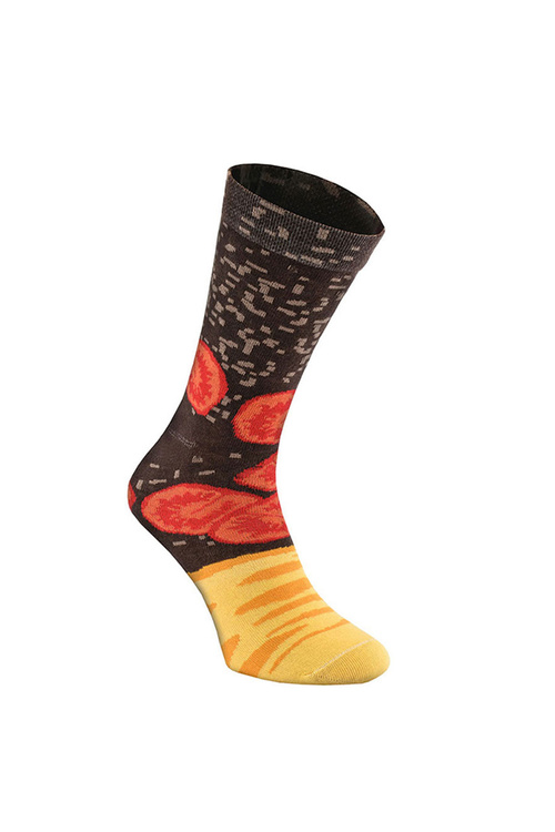 Веселкові шкарпетки Картопля фрі на винос 4 пари