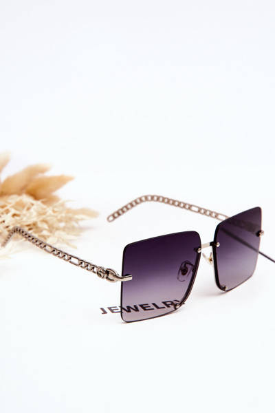 Квадратні сонцезахисні окуляри Prius V508 Silver-Black