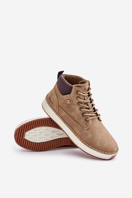 Чоловічі черевики зі шнурівкою Big Star OO174560 Hi-Poly System Brown