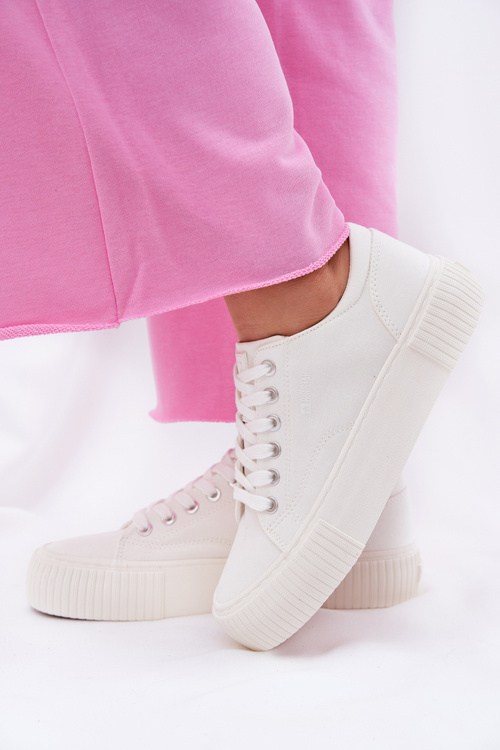 Тканинні Жіночі Кросівки Big Star RR274405 Білі