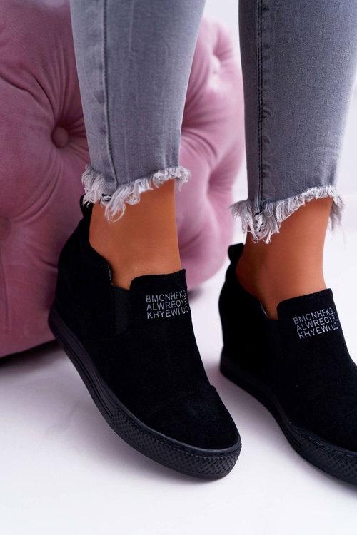 Жіночі кросівки Сліпони Lu Boo Black Kaori