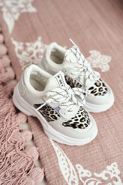 Дитяче спортивне взуття Leopard White Penny