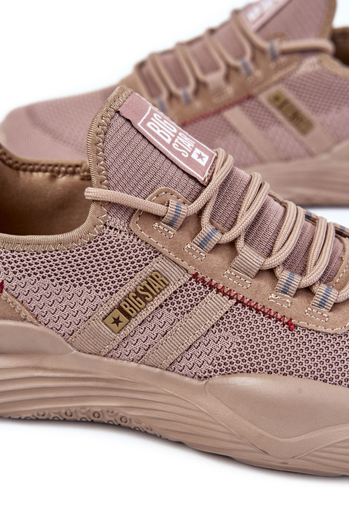 Чоловіче спортивне взуття Memory Foam Big Star KK174258 Beige