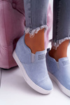 Жіночі кросівки Сліпони Lu Boo Blue Kaori