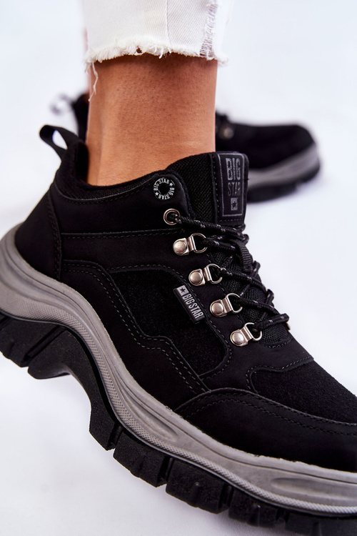 Жіноче трекінгове взуття Memory Foam Big Star KK274364 Чорне