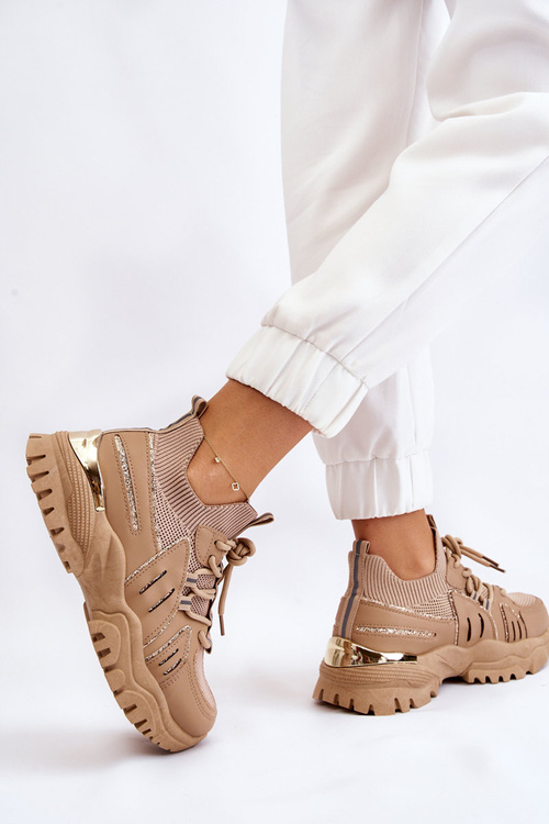 Жіночі шкарпетки Спортивне взуття бежеві Berna