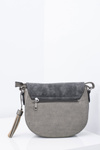 Сумочка жіноча Letter Bag Dark Silver