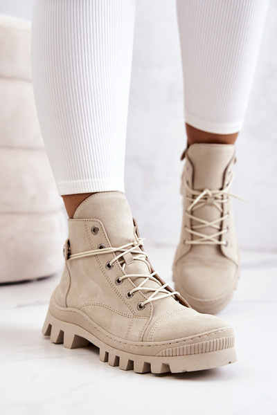 Черевики Tied Trappers Beige Marsha