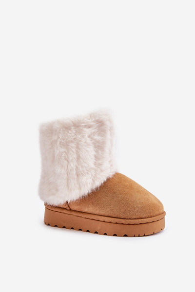 Дитячі снігові черевики з хутром Camel Crisie