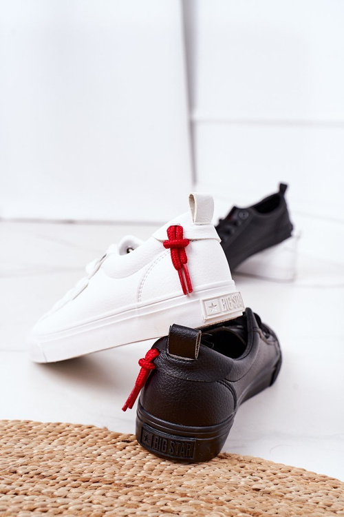 Жіночі шкіряні кросівки BIG STAR GG274161 Чорні