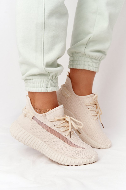 Жіноче спортивне взуття Кросівки Бежеві Чудові