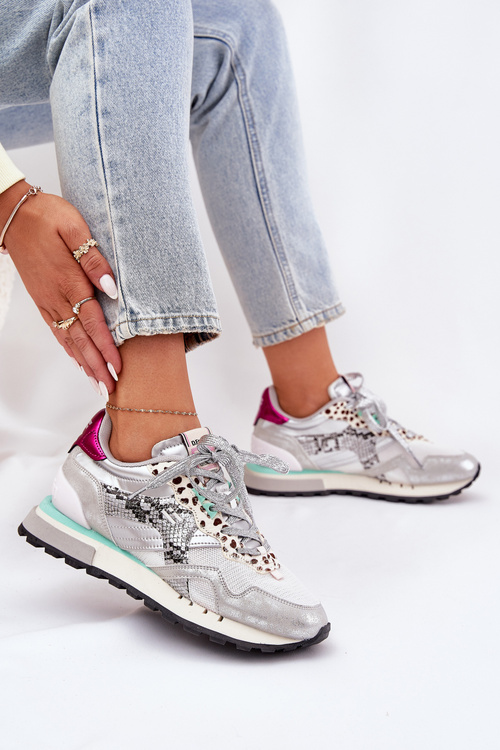 Замшеве Спортивне Взуття Кросівки Жіночі D.Franklin Приглушений Білий DFSH387005