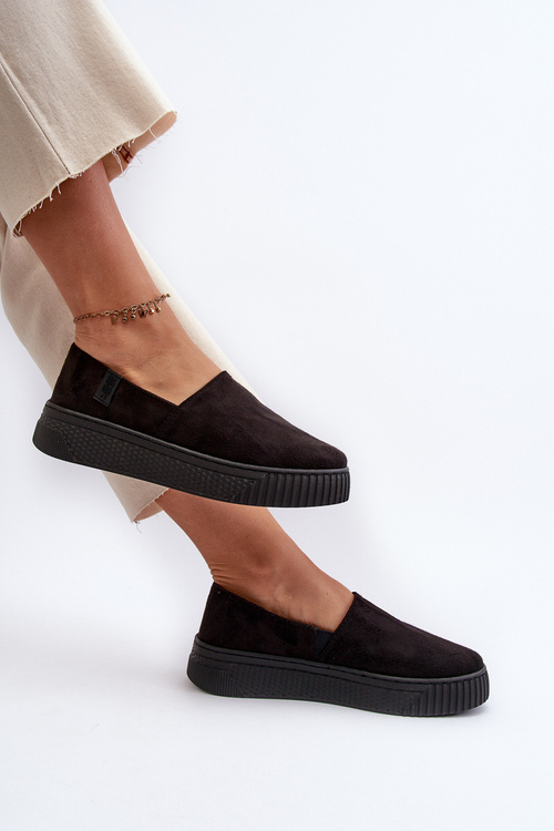 Жіночі кросівки на платформі NN276010 Memory Foam System Black