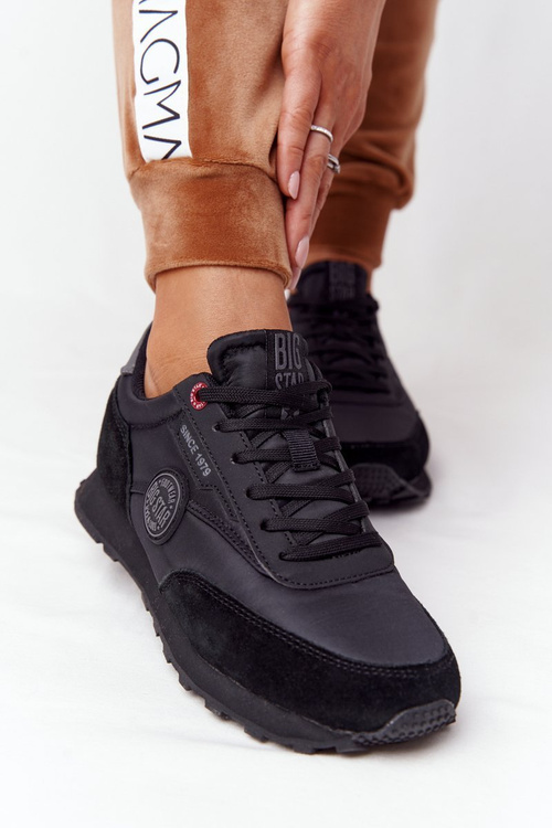 Жіночі кросівки Memory Foam Big Star HH274528 Чорні